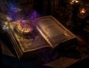 alaingobert a book of medieval magic in a dark room lit by a fa 56d6407d 11aab b8f0 d7ecb6f81fac copie